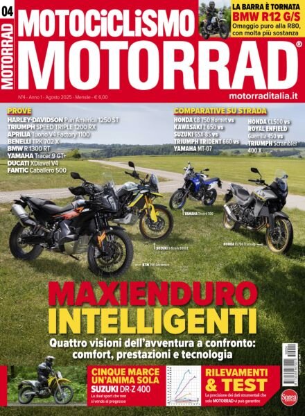 Motociclismo Motorrad – Agosto 2025 Cover