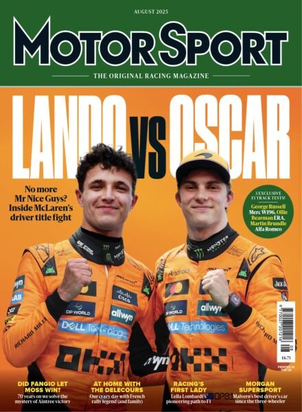 Motor Sport Magazine – August 2025 Cover