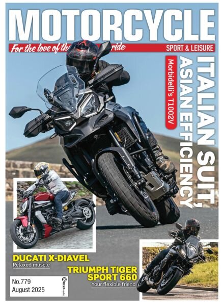 Motorcycle Sport & Leisure – August 2025 Cover
