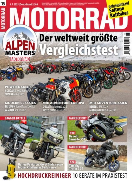 Motorrad – 3 Juli 2025 Cover