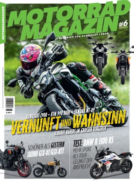 Motorradmagazin – August-September 2025 Cover