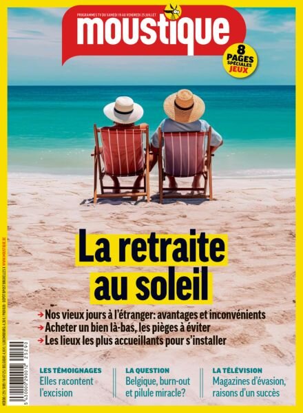 Moustique Magazine – 16 Juillet 2025 Cover