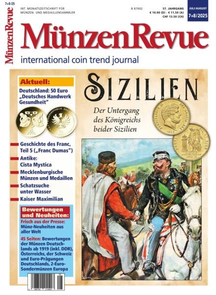 MunzenRevue – Juli-August 2025 Cover