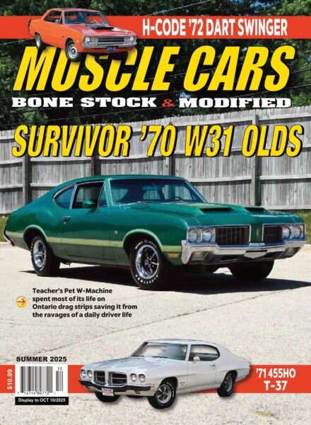 Muscle Cars – Summer 2025 Cover