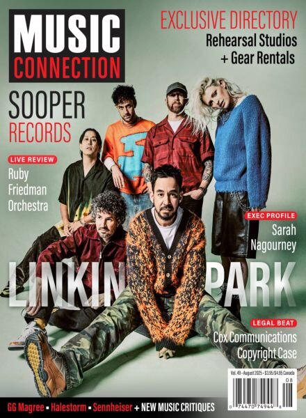 Music Connection – August 2025 Cover