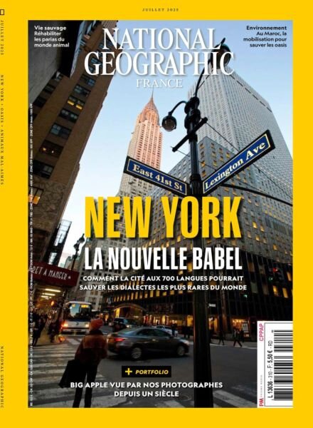 National Geographic France – Juillet 2025 Cover