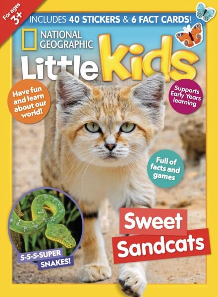 National Geographic Little Kids UK – Issue 33 2025 Cover