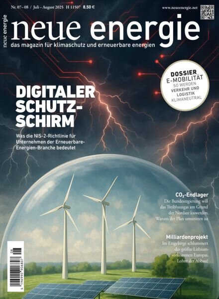Neue Energie – Juli-August 2025 Cover