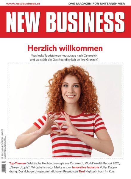 New Business Austria – Juli-August 2025 Cover