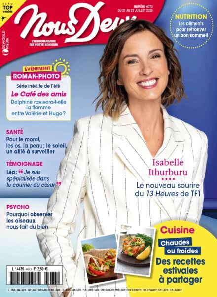 Nous Deux – 21 Juillet 2025 Cover