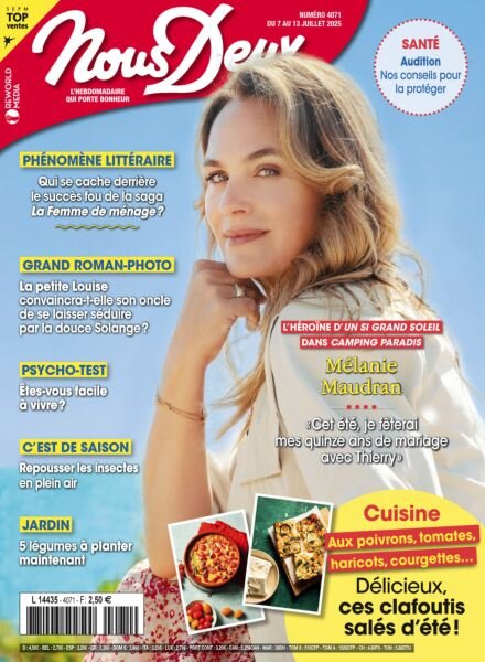 Nous Deux – 7 Juillet 2025 Cover