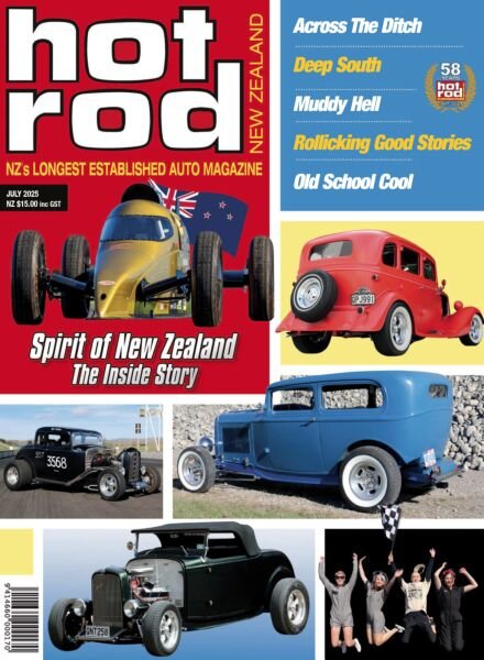 NZ Hot Rod – July 2025 Cover
