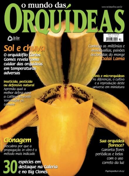 O Mundo das Orquideas – Junho 2025 Cover