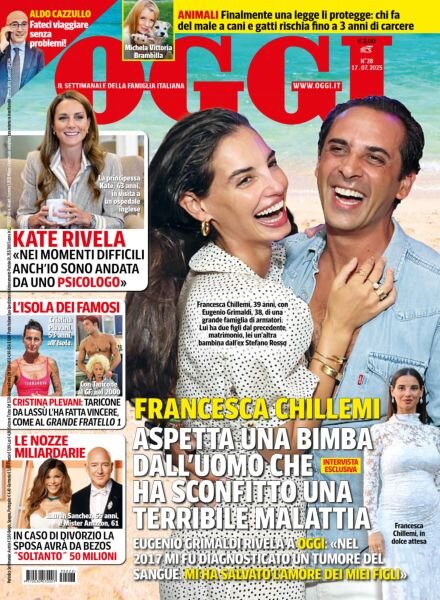 Oggi – 17 Luglio 2025 Cover