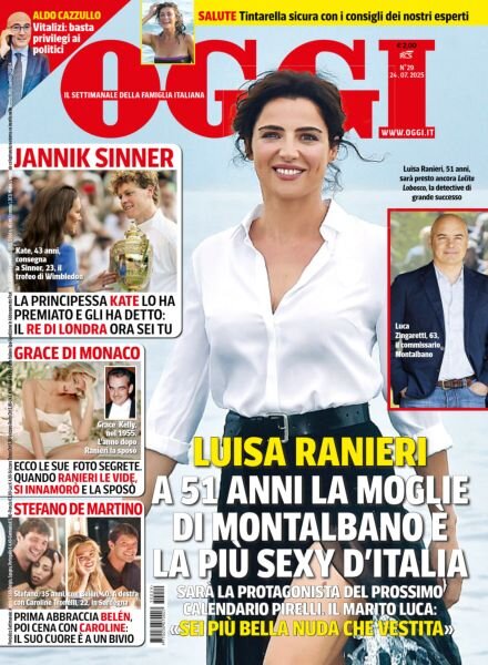 Oggi – 24 Luglio 2025 Cover