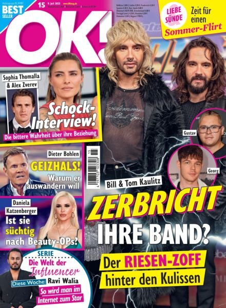 OK! Germany – 9 Juli 2025 Cover
