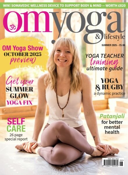OM Yoga & Lifestyle – Summer 2025 Cover