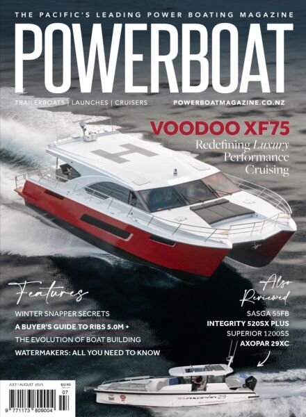 Pacific PowerBoat Magazine – July-August 2025 Cover