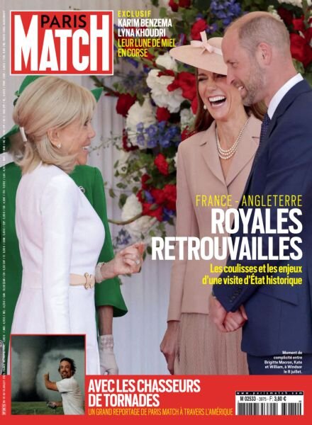 Paris Match – 10 Juillet 2025 Cover