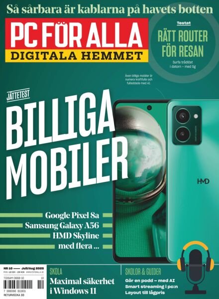 PC for Alla – Juli 2025 Cover