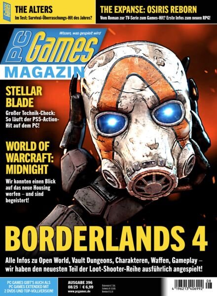 PC Games Germany – August 2025 Cover