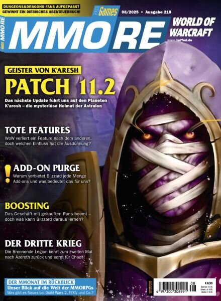 PC Games MMORE – August 2025 Cover