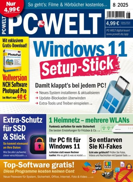 PC Welt – August 2025 Cover