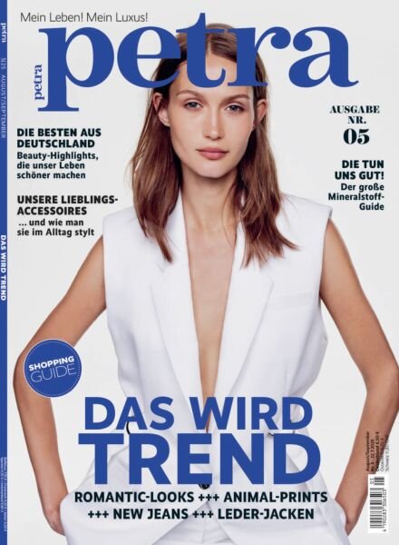 Petra – August-September 2025 Cover