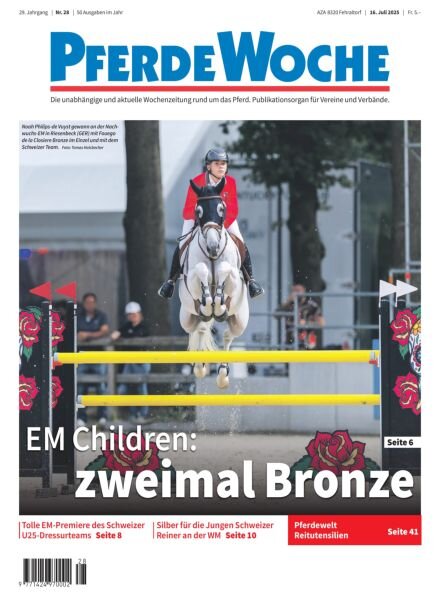 PferdeWoche – 16 Juli 2025 Cover