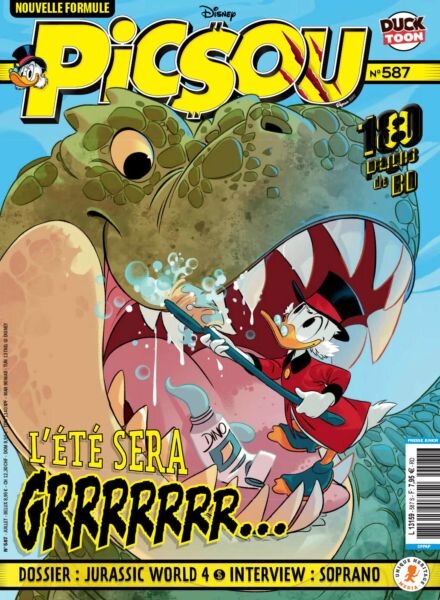 Picsou Magazine – Juillet 2025 Cover