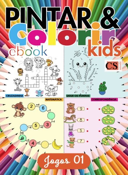 Pintar e Colorir Kids – 14 Julho 2025 Cover