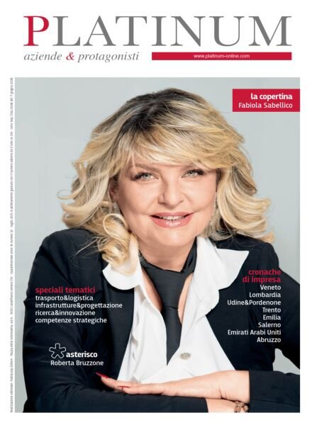 Platinum Aziende & Protagonisti – Luglio 2025 Cover