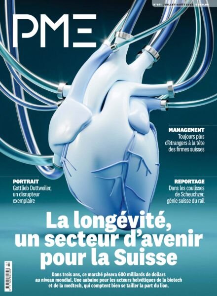 PME Magazine – Juillet-Aout 2025 Cover