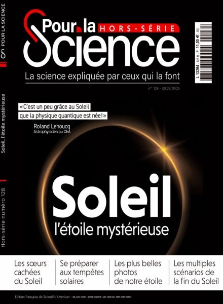Pour la Science – Hors-Serie – Aout-Septembre 2025 Cover