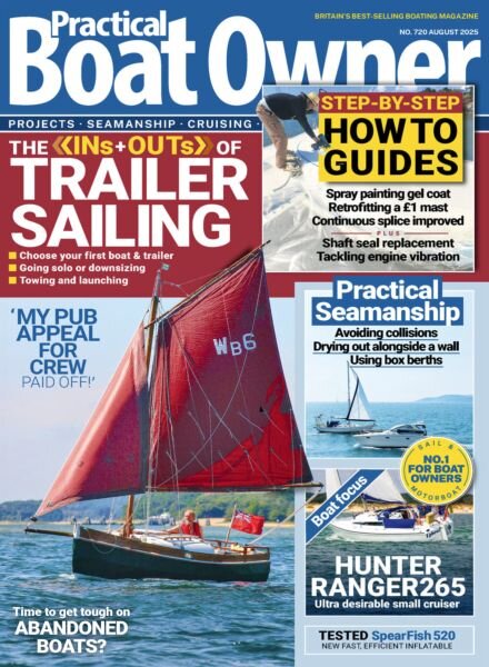 Practical Boat Owner – August 2025 Cover