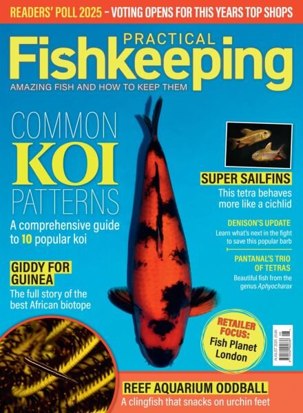 Practical Fishkeeping – August 2025 Cover