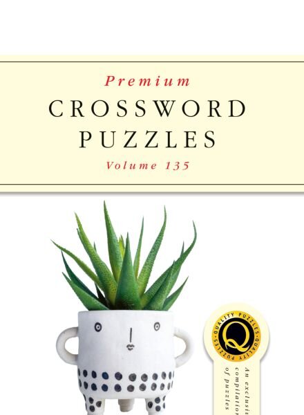 Premium Crossword Puzzles – Issue 135 2025 Cover