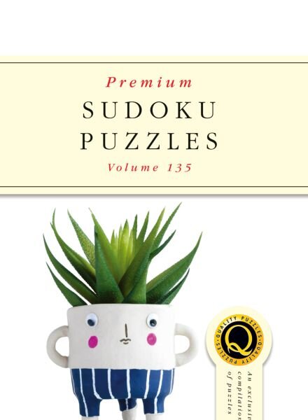 Premium Sudoku Puzzles – Issue 135 2025 Cover