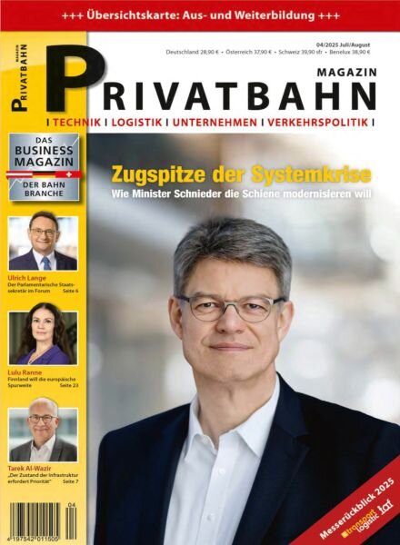 Privatbahn – Juli-August 2025 Cover