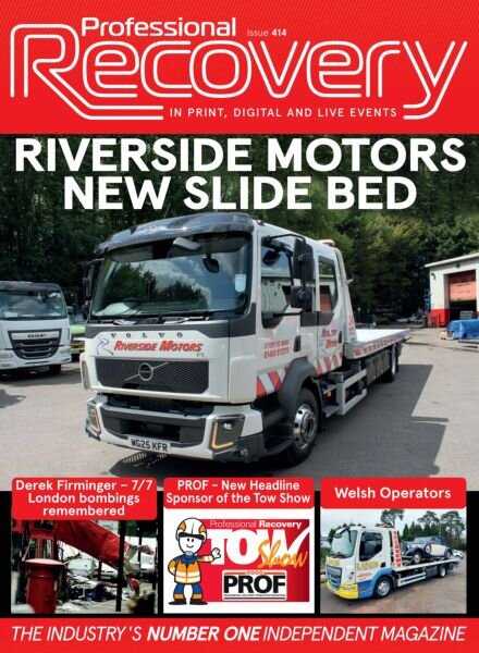 Professional Recovery Magazine – Issue 414 2025 Cover