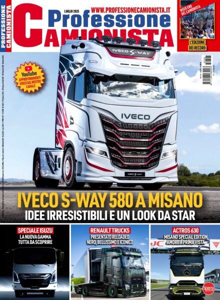 Professione Camionista – Luglio 2025 Cover