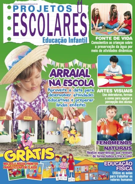 Projetos Escolares Educacao Infantil – Julho 2025 Cover