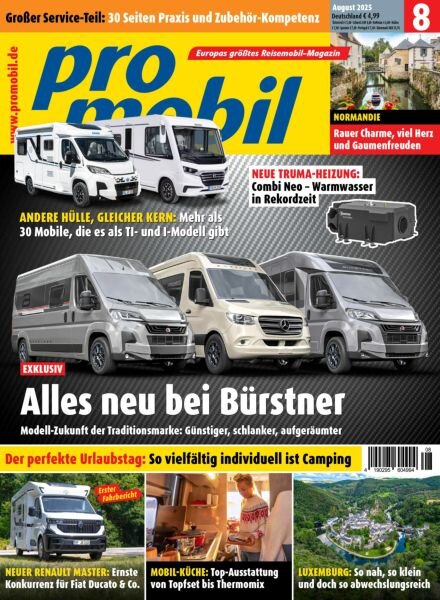 Promobil – August 2025 Cover