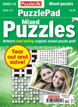 PuzzleLife PuzzlePad Puzzles – July 2025