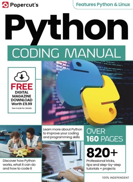 Python Coding Manual – Issue 7 2025 Cover