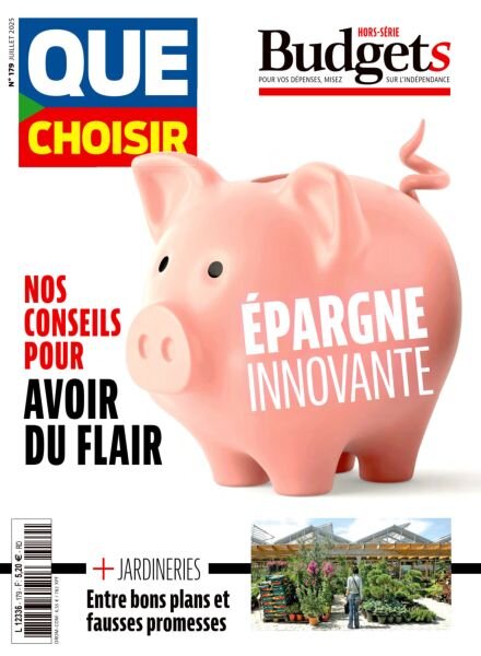 Que Choisir – Hors-Serie – Juillet 2025 Cover