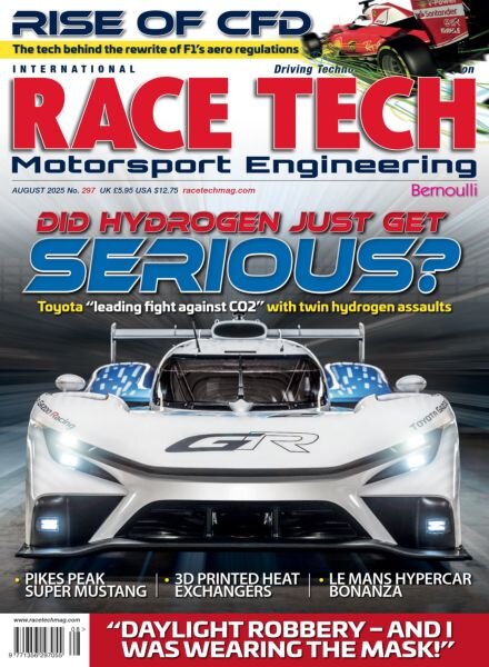Race Tech – August 2025 Cover