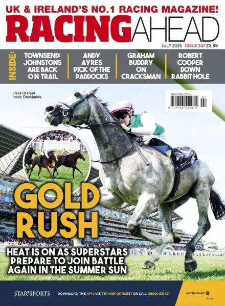 Racing Ahead – July 2025 Cover
