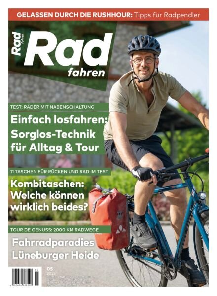 Radfahren – Juli 2025 Cover