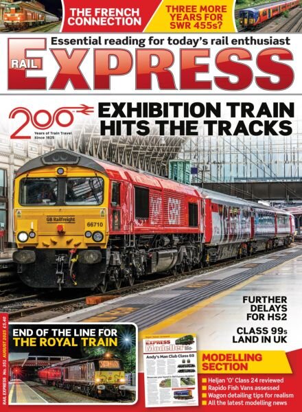 Rail Express – August 2025 Cover